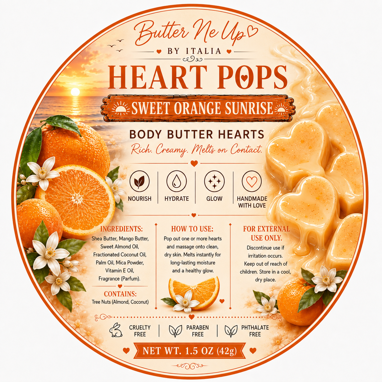 BODY BUTTER HEART POP MELTS