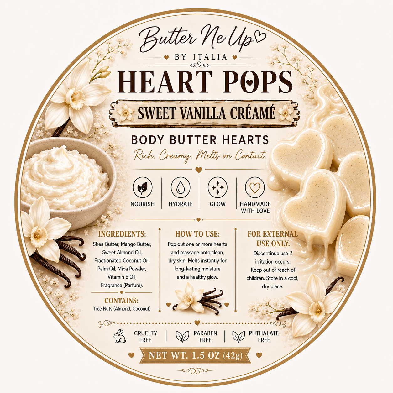 BODY BUTTER HEART POP MELTS