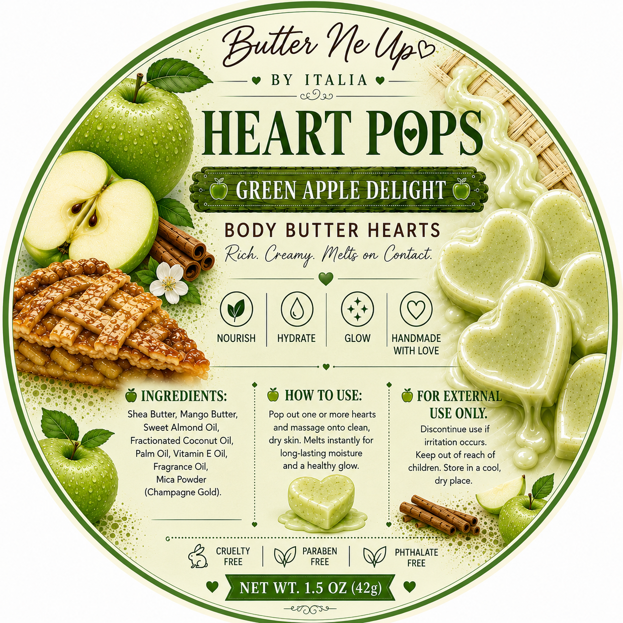 BODY BUTTER HEART POP MELTS